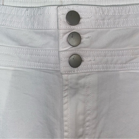 J Brand Carey Women's Ultra High Rise Tapered Pants White Sz 29 Stretch NWT - Picture 11 of 12